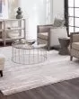 Solitude Silk Road Cream Dark Grey Area Rug