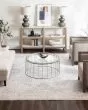 Solitude Via Salaria Cream Beige Area Rug