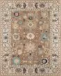 Springfield 8A45F Tan/Ivory/Blue Area Rug