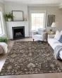 Silk Road SR4 Chocolate Area Rug