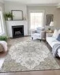Silk Road SR6 Ivory Area Rug