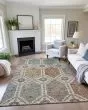 Silk Road SR7 Linen Area Rug