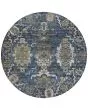 Silk Road SR8 Navy Area Rug