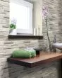 Stacked Quartz Desert Grey Porcelain Tile