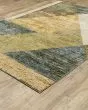 Strada str09 Gold/Blue Area Rug