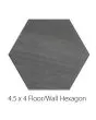 Stria Dark Porcelain Matte Marble Tile