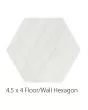 Stria White Porcelain Matte Marble Tile
