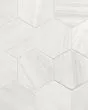 Stria White Porcelain Matte Marble Tile