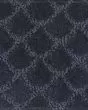 Subtle Etching Dark Blue Carpet