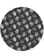 Seabreeze SZ13 Black Area Rug
