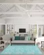 Seabreeze SZ2 Teal Area Rug