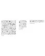 Tazzo Pearl Honed Porcelain Terrazzo Tile