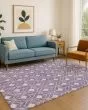 The Reserve TR10 Plum Area Rug