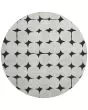 The Reserve TR16 Black Area Rug