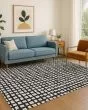 The Reserve TR4 Black Area Rug