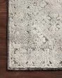Theory THY-05 Grey/Sand 2'7"x4' Runner Rug