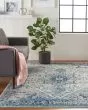 Tranquil TRA06 Ivory/Light Blue Area Rug