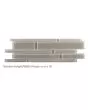 Translucent Clear Glass Simply Gray Tile