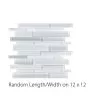 Translucent Fresco Glass Brushed Ice Tile