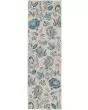 Tranquil TRA02 Ivory/Light Blue Area Rug