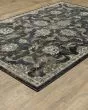 Venice 4333b Charcoal/Blue Area Rug