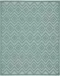 Versatile NRV01 Aqua Teal Area Rug