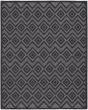 Versatile NRV01 Charcoal Black Area Rug