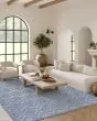Versatile NRV01 Denim Blue Area Rug