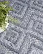 Versatile NRV01 Denim Blue Area Rug