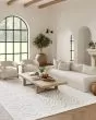 Versatile NRV01 Ivory White Area Rug
