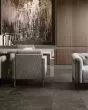 Vienna Nero Venato Marble Porcelain Tile