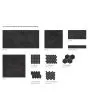 Vienna Nero Venato Marble Porcelain Tile