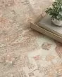Vintage Washables VWS07 Coral Taupe Area Rug