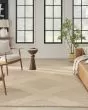 Washable Jute WSJ01 Natural Beige Area Rug