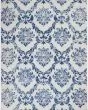Whimsicle WHS01 Ivory Navy Area Rug