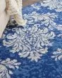 Whimsicle WHS11 Navy Ivory Area Rug
