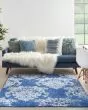 Whimsicle WHS11 Navy Ivory Area Rug