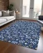Wonderland WN18 Navy Area Rug