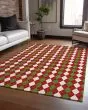 Wonderland WN20 Red Area Rug