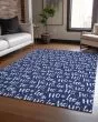 Wonderland WN22 Navy Area Rug