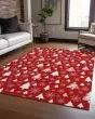 Wonderland WN23 Red Area Rug
