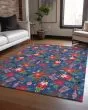 Wonderland WN30 Navy Area Rug