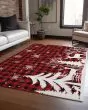 Wonderland WN32 Red Area Rug