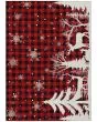 Wonderland WN32 Red 10'x14' Area Rug