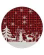 Wonderland WN32 Red Area Rug