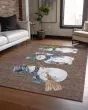 Wonderland WN34 Brown Area Rug