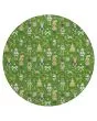 Wonderland WN35 Green Area Rug