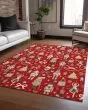 Wonderland WN35 Red Area Rug