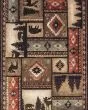 Woodlands 1041c Black/Multi Area Rug