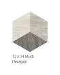 Woven Reeds Multi Mix Matte Porcelain Tile